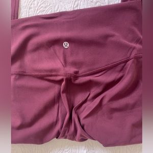 Lululemon align 25” leggings size 8